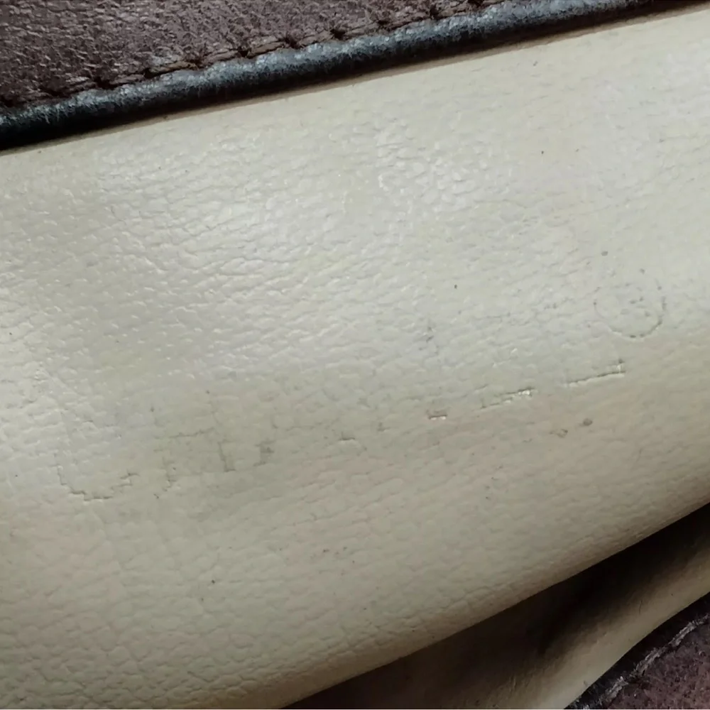 Rare Chanel crossbody chain brown leather bag - Picture 11 of 16